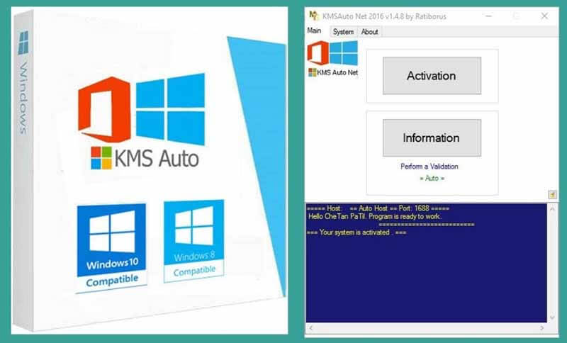 Download KMS Activator for Windows 10 and Office